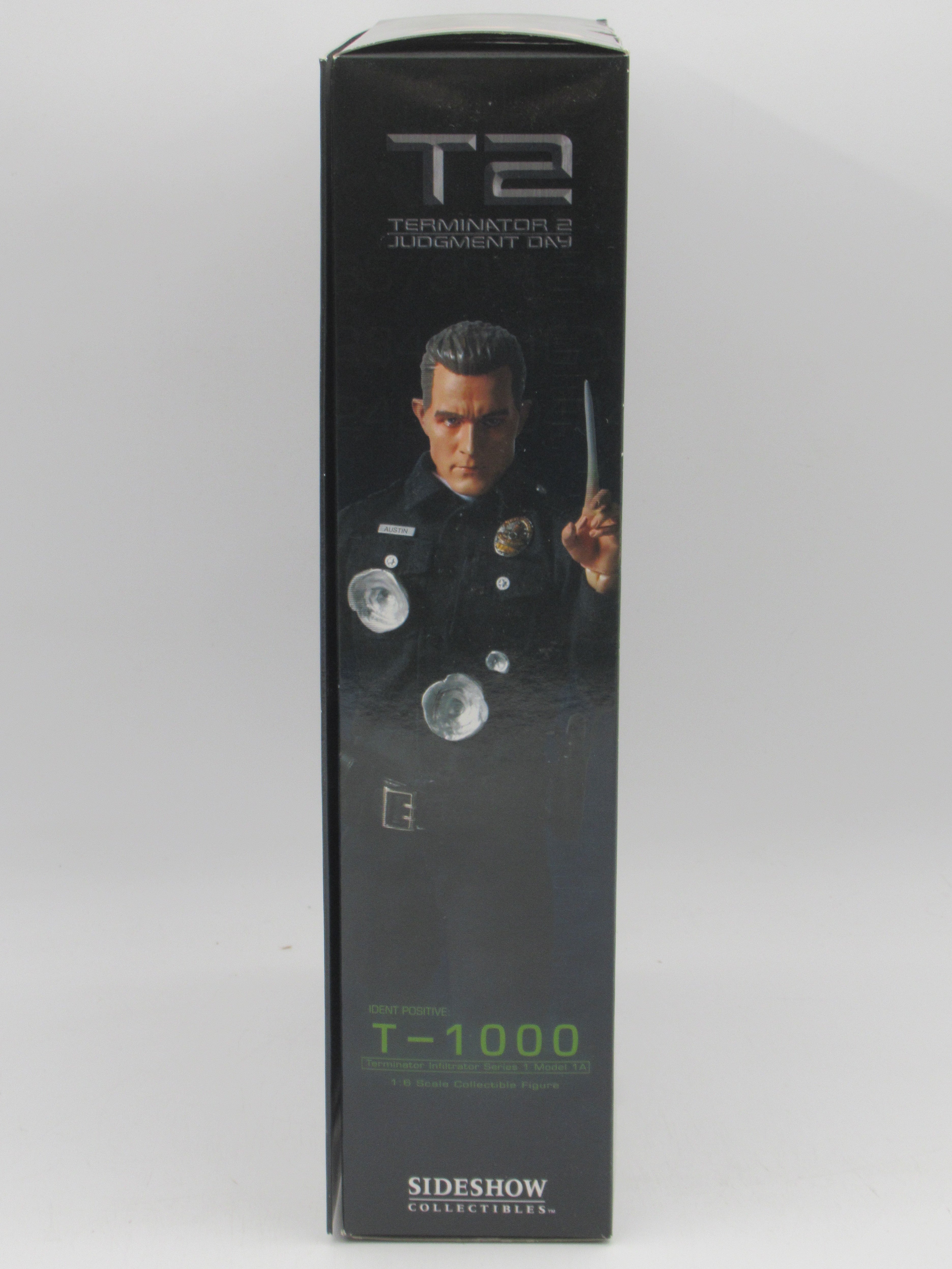 TERMINATOR 2: Judgment Day T-1000 1:6 Scale Figure - Sideshow Collectibles (2006) T2 Terminator Infiltrator Series 1